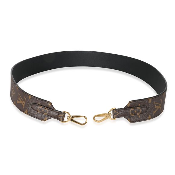 Louis Vuitton Black Monogram Canvas Bandouliere Strap - Picture 3 of 3